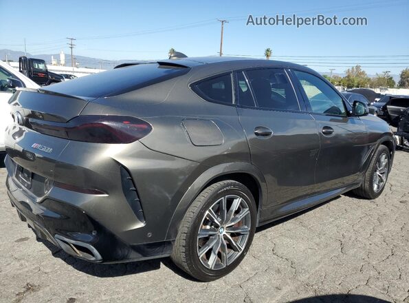 5UXCY4C01L9C67108 2020 BMW X6 Charcoal Tył prawy