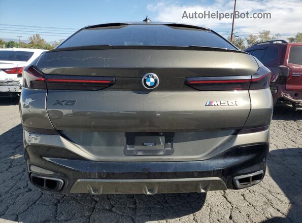 5UXCY4C01L9C67108 2020 BMW X6 Charcoal Widok z tyłu