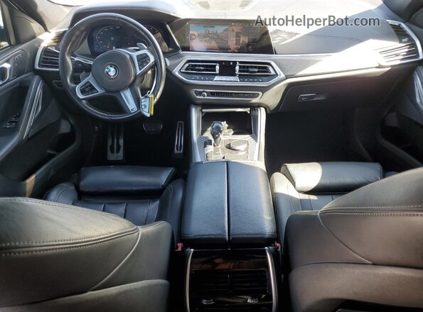 5UXCY4C01L9C67108 2020 BMW X6 Charcoal Widok deski rozdzielczej