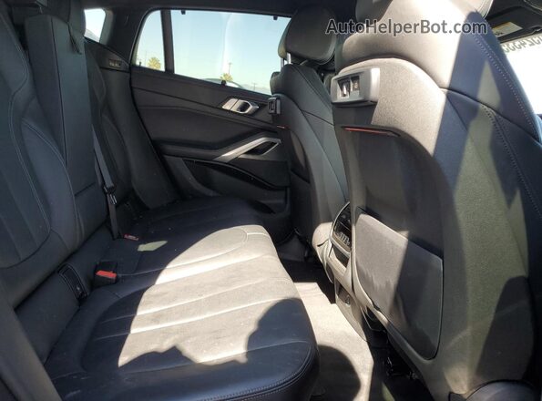 5UXCY4C01L9C67108 2020 BMW X6 Charcoal Widok wnętrza z tyłu