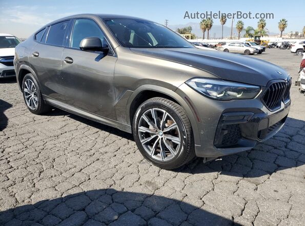 5UXCY4C01L9C67108 2020 BMW X6 Charcoal Przód prawy