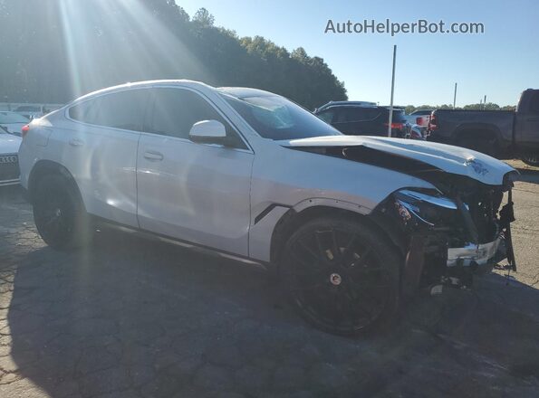 5UXCY4C07L9B92589 2020 BMW X6 White Առջևի աջ