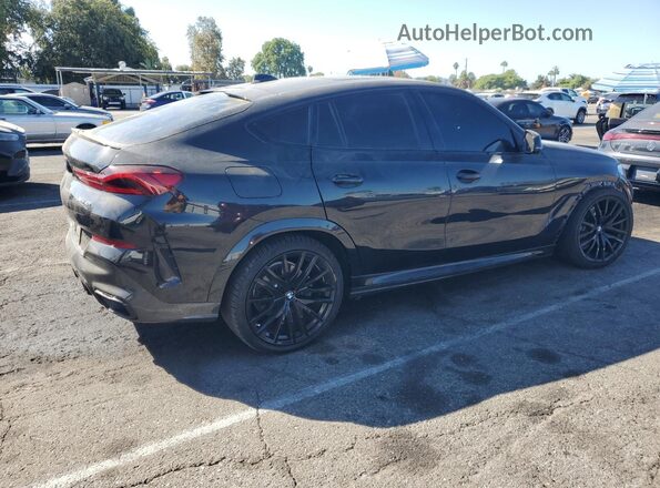 5UXCY6C00L9D11899 2020 BMW X6 Black Tył prawy