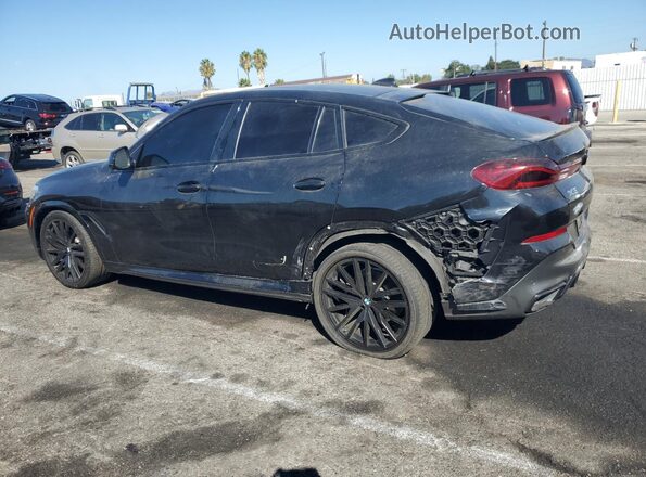 5UXCY6C00L9D11899 2020 BMW X6 Black Tył lewy