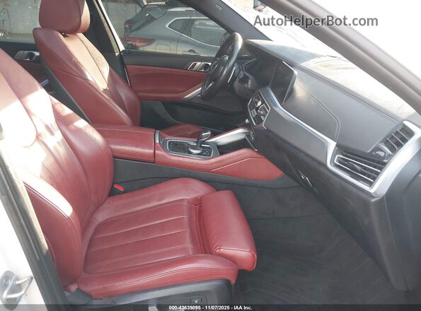 5UXCY6C01M9F95433 2021 BMW X6 White Սալոնի դիմացի տեսք