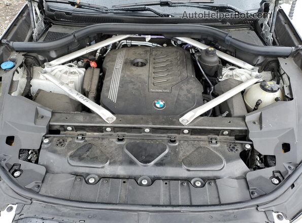 5UXCY6C01N9L24774 2022 BMW X6 White Вид підкапотного простору