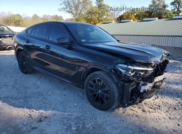 5UXCY6C02L9C11304 2020 BMW X6 Black Przód prawy
