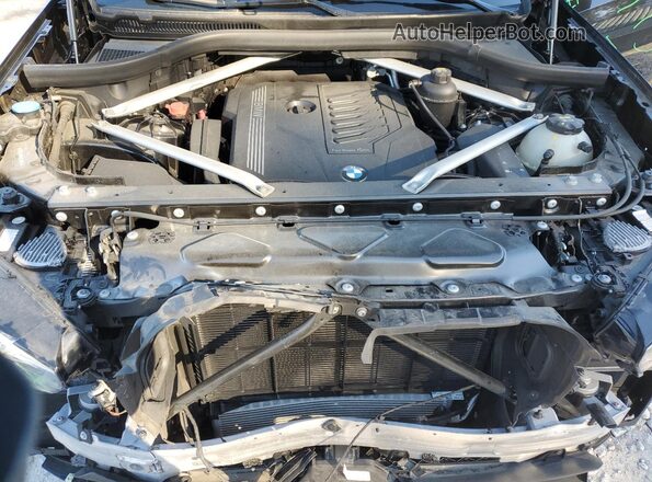 5UXCY6C02L9C11304 2020 BMW X6 Black Widok komory silnika