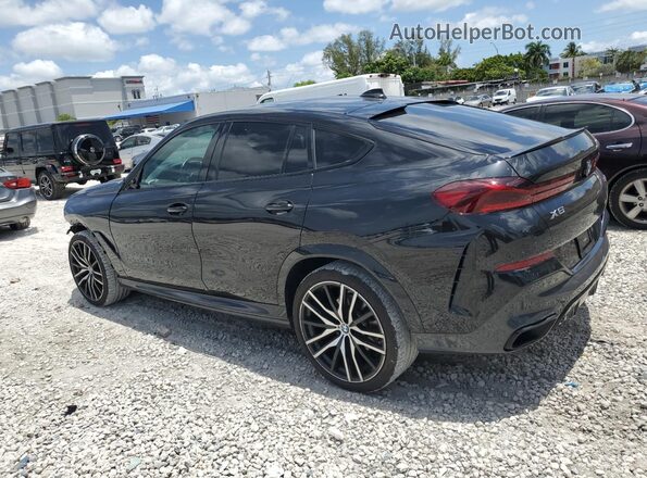 5UXCY6C04N9K87252 2022 BMW X6 Black Tył lewy