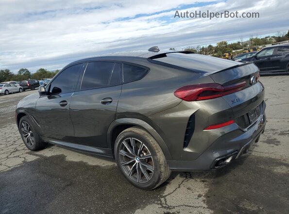 5UXCY6C05M9F89067 2021 BMW X6 Green Tył lewy