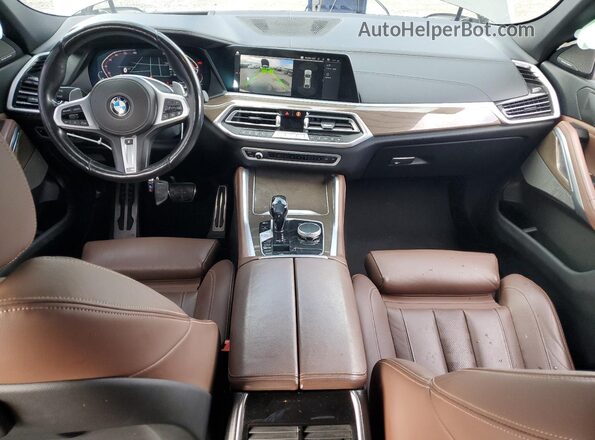 5UXCY6C05M9F89067 2021 BMW X6 Green Widok deski rozdzielczej