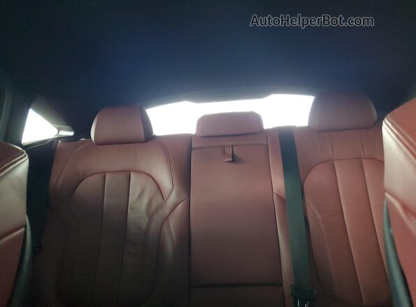 5UXCY6C07L9B96489 2020 BMW X6 Black Вид задніх сидінь