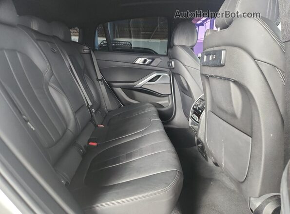 5UXCY6C07L9D49291 2020 BMW X6 Белый Вид задней части салона