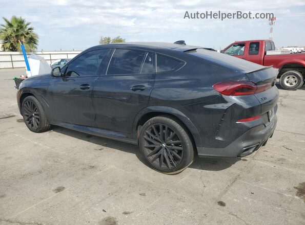 5UXCY6C07N9M31036 2022 BMW X6 Black Rear left