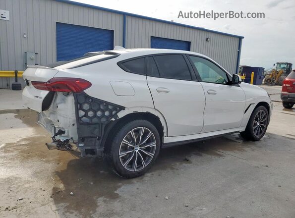 5UXCY6C08P9N77173 2023 BMW X6 White Tył prawy