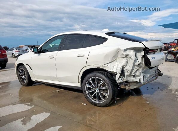 5UXCY6C08P9N77173 2023 BMW X6 White Tył lewy