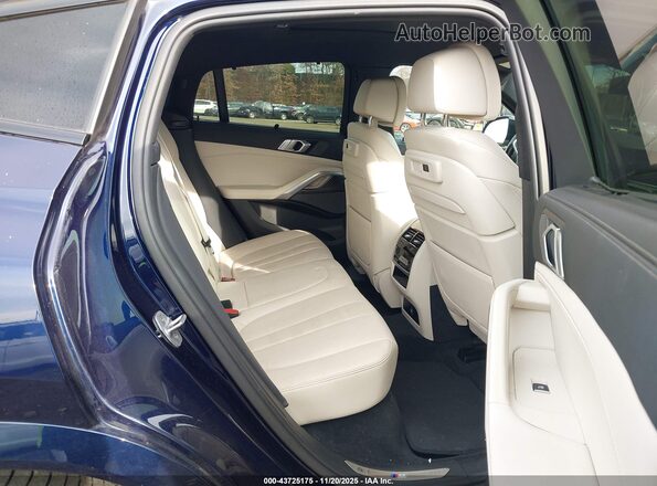 5UXCY8C01L9C99998 2020 BMW X6 Blue Вид наклейки з VIN-кодом