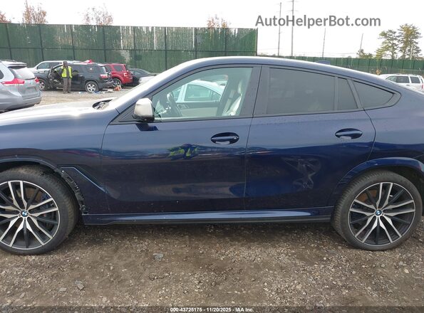 5UXCY8C01L9C99998 2020 BMW X6 Blue 