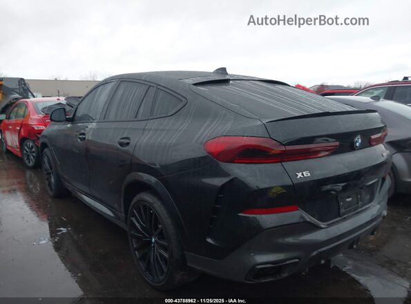 5UXCY8C02N9K18796 2022 BMW X6 Черный Задняя левая четверть