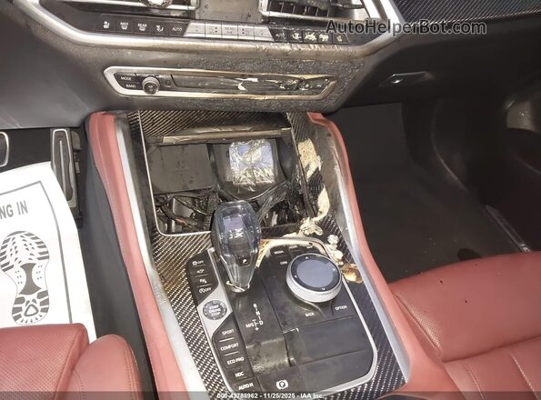 5UXCY8C02N9K18796 2022 BMW X6 Черный Вид панели приборов
