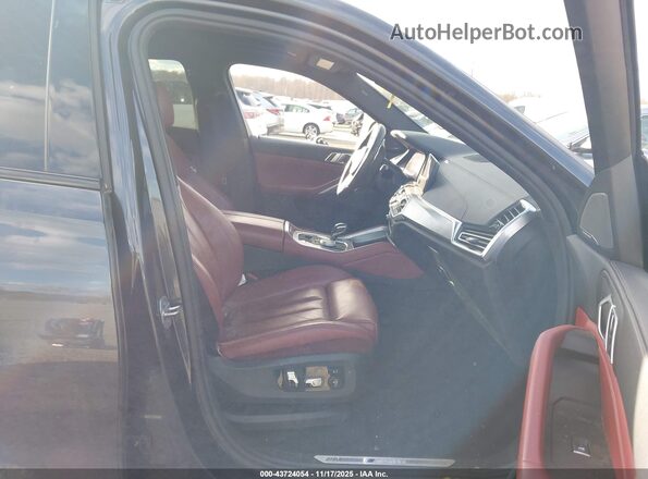 5UXCY8C04L9B31031 2020 BMW X6 Gray Engine compartment view
