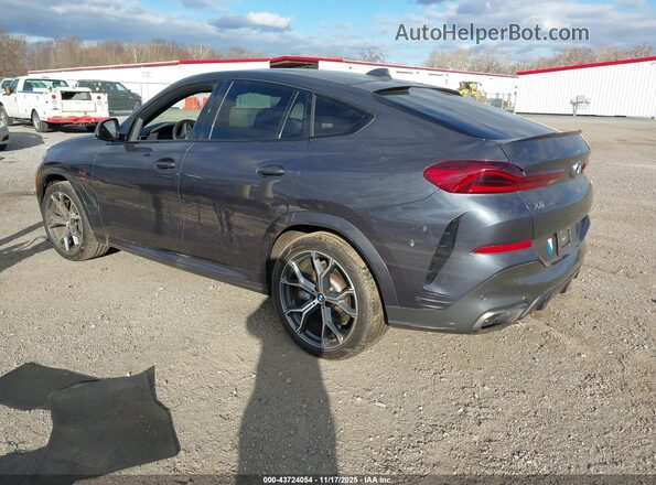 5UXCY8C04L9B31031 2020 BMW X6 Gray Front interior view