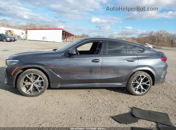 5UXCY8C04L9B31031 2020 BMW X6 Gray 