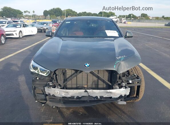 5UXCY8C09M9G82198 2021 BMW X6 Серый Вид щитка приборов
