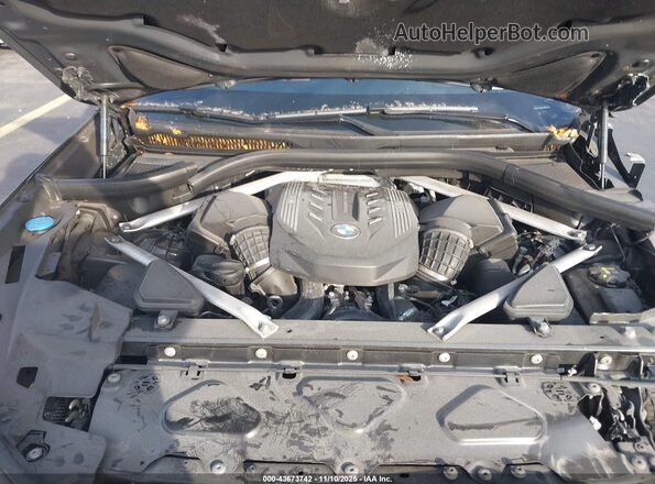 5UXCY8C09M9G82198 2021 BMW X6 Серый Вид сзади
