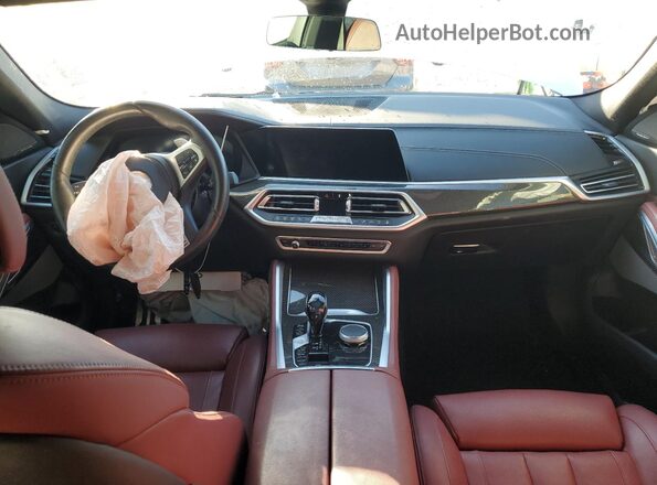 5UXCY8C0XM9D83965 2021 BMW X6 White წინა პანელის ხედი