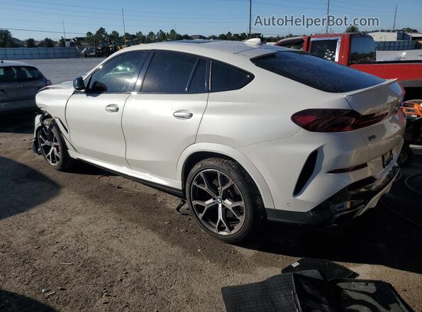 5UXCY8C0XM9D83965 2021 BMW X6 White უკანა მარცხენა