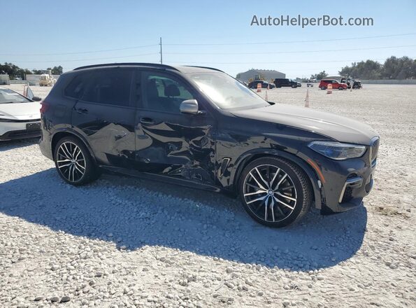 5UXJU4C01P9N49044 2023 BMW X5 Black Передня права чверть