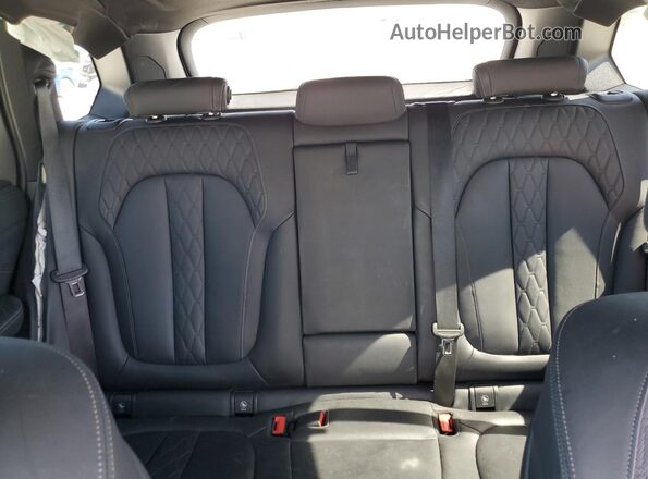 5UXJU4C01P9N49044 2023 BMW X5 Black Вид задніх сидінь