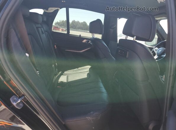 5UXJU4C01P9N49044 2023 BMW X5 Black Вид задньої частини салону