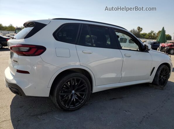 5UXJU4C08P9P90504 2023 BMW X5 White Հետևի աջ