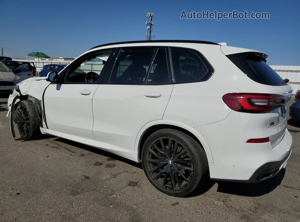 5UXJU4C08P9P90504 2023 BMW X5 White Հետևի ձախ