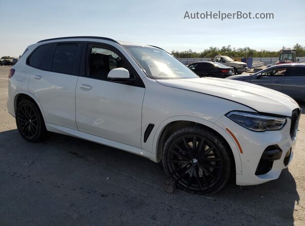 5UXJU4C08P9P90504 2023 BMW X5 White Առջևի աջ