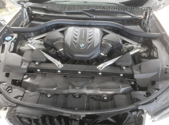 5UXJU4C09P9P80211 2023 BMW X5 White Engine compartment view