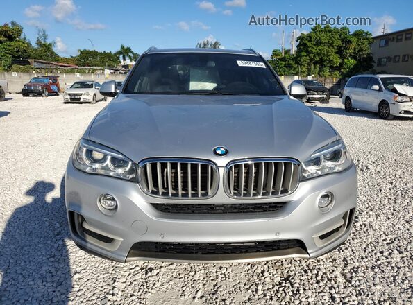 5UXKS4C58J0Z89747 2018 BMW X5 Серебряный 