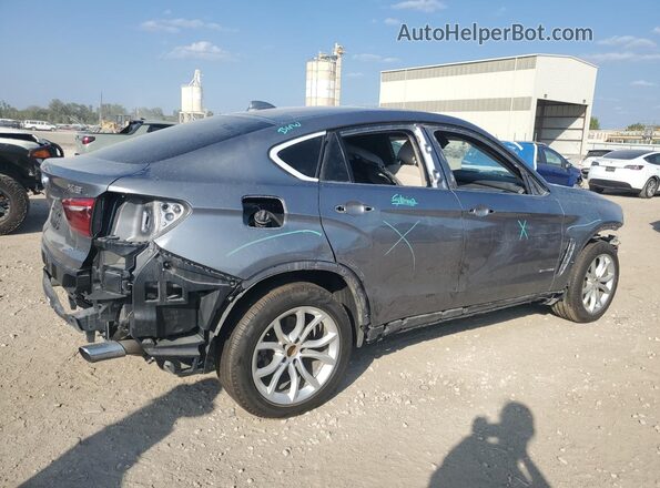 5UXKU0C51G0F92427 2016 BMW X6 Silver Tył prawy