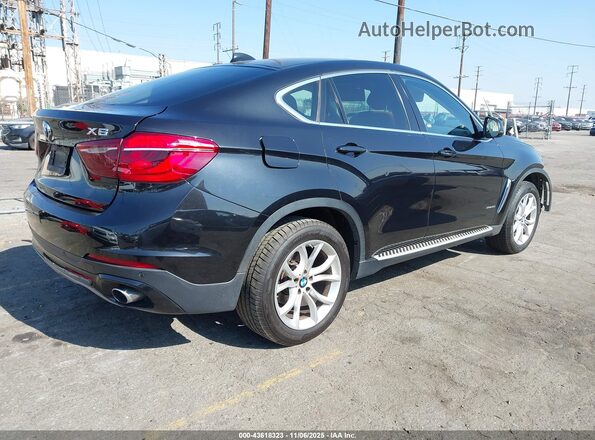 5UXKU0C55G0F92432 2016 BMW X6 Black Trasero derecho