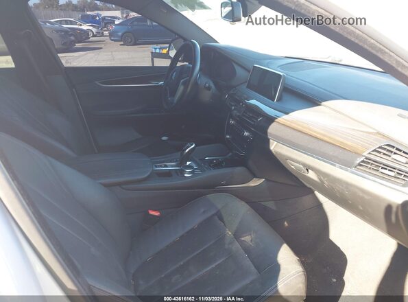 5UXKU2C30H0U28790 2017 BMW X6 White 