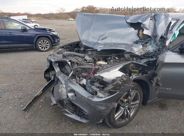 5UXKU2C32H0U30220 2017 BMW X6 Gray Vista frontal