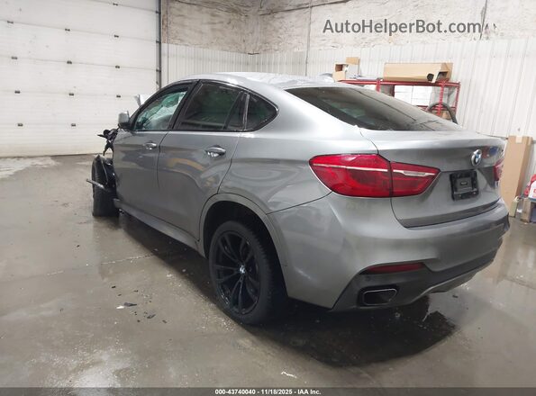 5UXKU2C37H0U29404 2017 BMW X6 Gray Задня ліва чверть