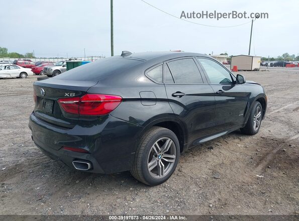 5UXKU2C39H0X47346 2017 BMW X6 Black Trasero derecho