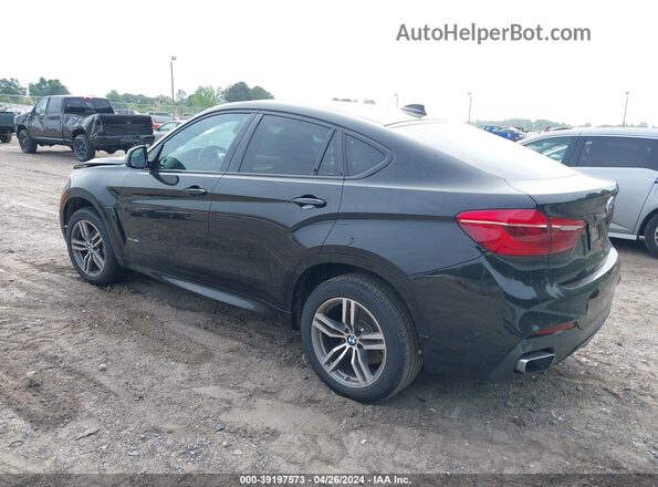 5UXKU2C39H0X47346 2017 BMW X6 Black Trasero izquierdo