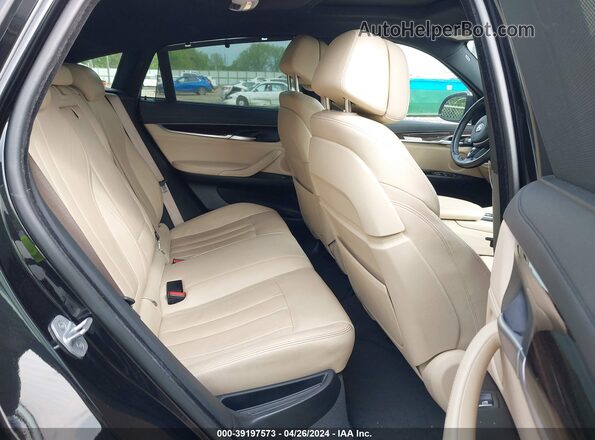 5UXKU2C39H0X47346 2017 BMW X6 Black Vista de la etiqueta del VIN