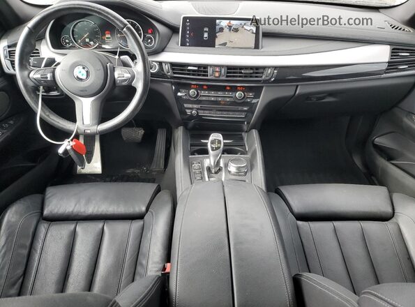 5UXKU2C50K0Z64356 2019 BMW X6 Black Vista del salpicadero