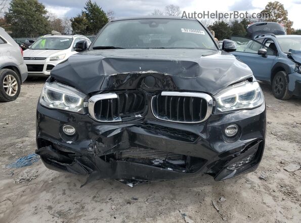 5UXKU2C50K0Z64356 2019 BMW X6 Black Vista frontal