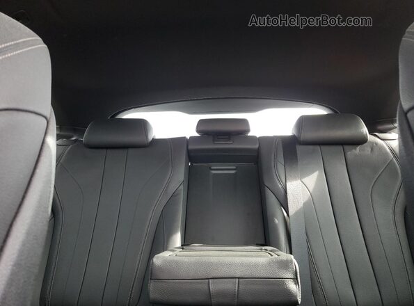 5UXKU2C50K0Z64356 2019 BMW X6 Black Vista de los asientos traseros